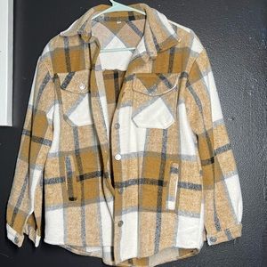 Flannel Cardigan